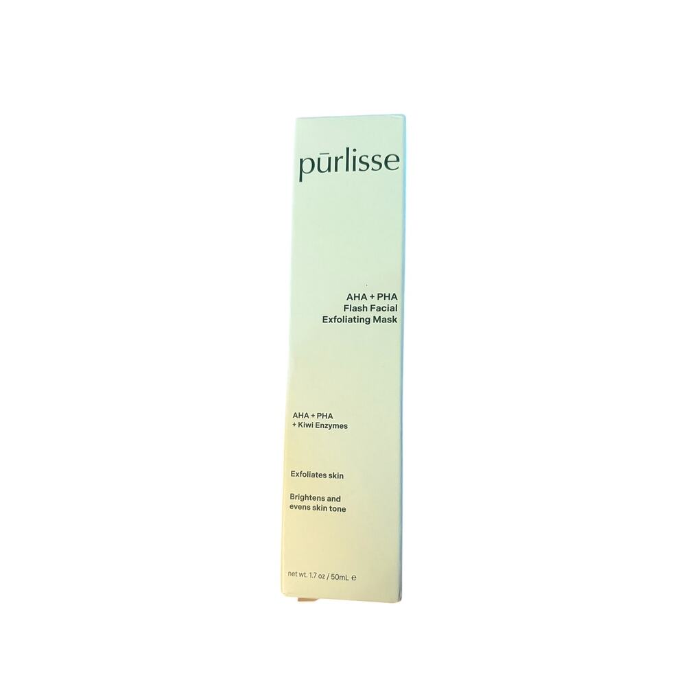 Purlisse AHA and PHA flash facial exfoliating mask